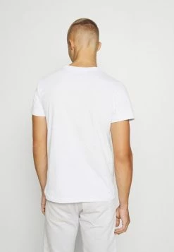 Calvin Klein Jeans ARCHIVAL MONOGRAM TEE UNISEX - T-shirt Imprimé - Bright White/black Olive -Calvin Klein Elegant Magasin e321e9f654eb48408b4a9da9120a7af2