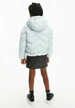 Calvin Klein Jeans QUILTED PUFFER - Veste D'hiver - Arctic Ice -Calvin Klein Elegant Magasin e357ad35c9bd45f899bbe618f76834d5