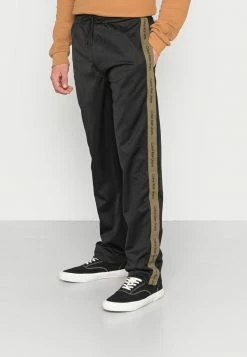 Calvin Klein Jeans CONTRAST TAPE TRACK PANT - Pantalon De Survêtement - Black