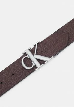 Calvin Klein Jeans MONO HARDWARE BELT - Ceinture - Black/bitter Brown -Calvin Klein Elegant Magasin e484f4c2517f4d6b9076f32c3a419cf9