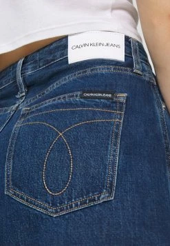 Calvin Klein Jeans HIGH RISE SKIRT - Jupe En Jean - Dark Blue Stone Lace -Calvin Klein Elegant Magasin e50900cb2eef4635a61245562cc1792a