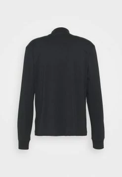 Calvin Klein Jeans CENSORED MOCK NECK - T-shirt à Manches Longues - Black -Calvin Klein Elegant Magasin e530c595d3374421bc4a272f29b7b096