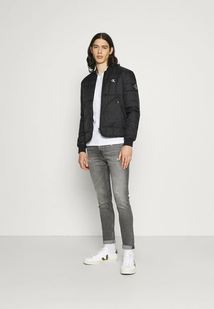 Calvin Klein Jeans SKINNY - Jean Slim - Grey 2 Calvin Klein Jeans SKINNY - Jean Slim - Grey – Image 2