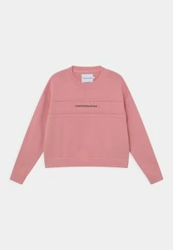Calvin Klein Jeans MICRO LOGO - Pullover - Soft Berry