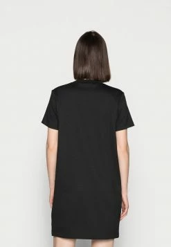 Calvin Klein Jeans MILANO T-SHIRT DRESS - Robe En Jersey - Black -Calvin Klein Elegant Magasin e5927c102b5444a29f5c5b8345707e98