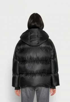 Calvin Klein Jeans SHINY - Doudoune - Black -Calvin Klein Elegant Magasin e63e60e604184d05bd9d3f089d76f8f5