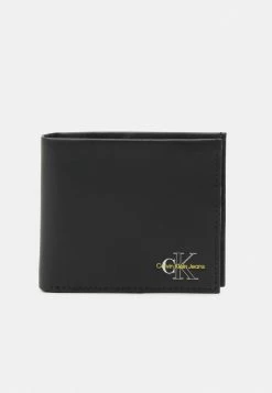 Calvin Klein Jeans THREE TONE BIFOLD COIN - Portefeuille - Black