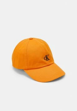 Calvin Klein Jeans MONOGRAM BASEBALL UNISEX - Casquette - Orange Summit