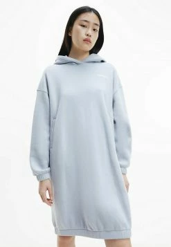 Calvin Klein Jeans RELAXED ORGANIC - Robe De Jour - Marble Grey