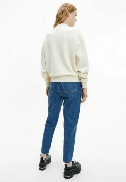 Calvin Klein Jeans RELAXED - Sweatshirt - Muslin -Calvin Klein Elegant Magasin ea4e48be146d4ae2bc8d93faed1e252f