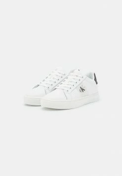 Calvin Klein Jeans CLASSIC CUPSOLE - Baskets Basses - White/black -Calvin Klein Elegant Magasin ea5bc0559c1c4d0ead3220499da6244e