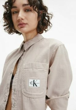 Calvin Klein Jeans Chemisier - Denim Medium -Calvin Klein Elegant Magasin eb498929189542ea94150b74415eb9b4