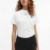 Calvin Klein Jeans RELAXED - T-shirt Imprimé - Bright White