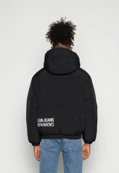 Calvin Klein Jeans SUSTAINABLE CRINKLE PUFFER - Veste D'hiver - Black -Calvin Klein Elegant Magasin ebe3953b9034429d80de9bfa8147f51e