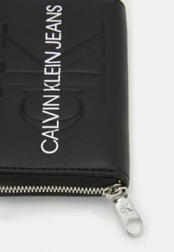 Calvin Klein Jeans ACCORDION ZIP AROUND - Portefeuille - Black -Calvin Klein Elegant Magasin eca2e6233f5e4d41a64bb5f47541a1ed