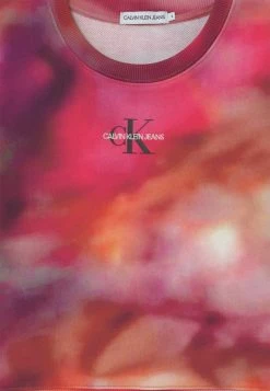 Calvin Klein Jeans DISTORTED - Sweatshirt - Multicolor -Calvin Klein Elegant Magasin ede07307fe1d49c3add065e1e75dfb95