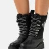 Calvin Klein Jeans PLUS MID LACEUP - Bottes De Neige - Black