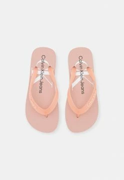 Calvin Klein Jeans BEACH MONOGRAM - Tongs - Pale Conch Shell -Calvin Klein Elegant Magasin efad99a956a340ab81768cc5701a7a6b