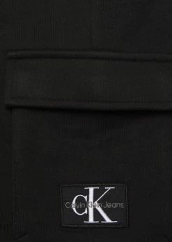 Calvin Klein Jeans BADGE CARGO - Pantalon De Survêtement - Ck Black -Calvin Klein Elegant Magasin f0d3c3c4dbf64679ad84061a7852f3c2