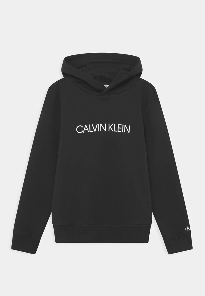Calvin Klein Jeans INSTITUTIONAL LOGO - Sweat à Capuche - Black 1 Calvin Klein Jeans INSTITUTIONAL LOGO - Sweat à Capuche - Black