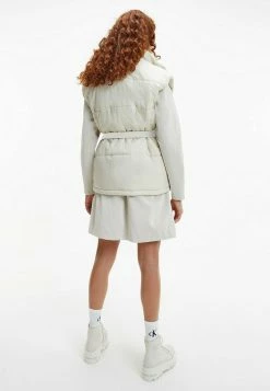 Calvin Klein Jeans Veste Sans Manches - Eggshell -Calvin Klein Elegant Magasin f211f58b870b4938824022be2b307d41