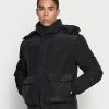Calvin Klein Jeans DOWN HOODED PUFFER - Veste D'hiver - Black