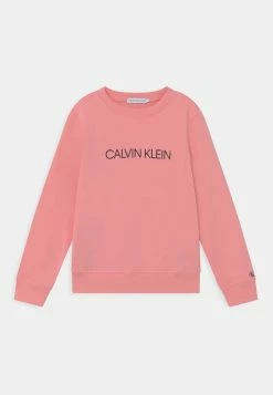 Calvin Klein Jeans INSTITUTIONAL LOGO UNISEX - Sweatshirt - Soft Berry