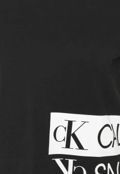Calvin Klein Jeans MIRRORED LOGO BOXY TEE - T-shirt Imprimé - Black/bright White 12 Calvin Klein Jeans MIRRORED LOGO BOXY TEE - T-shirt Imprimé - Black/bright White -Calvin Klein Elegant Magasin f2c3ee0c5c694cf6aa8d8053a9ee3063