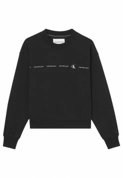 Calvin Klein Jeans RELAXED - Sweatshirt - Ck Black -Calvin Klein Elegant Magasin f329359834e54d99b8bc98fea45442f1