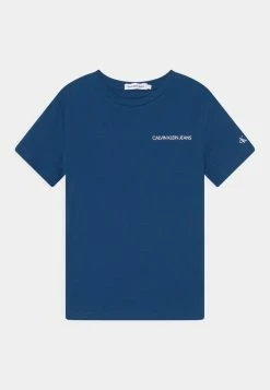 Calvin Klein Jeans CHEST LOGO - T-shirt Imprimé - Naval Blue