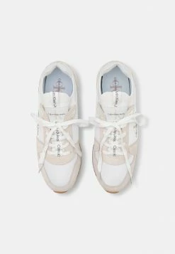 Calvin Klein Jeans RETRO RUNNER - Baskets Basses - Bright White -Calvin Klein Elegant Magasin f42fcd86d32848778b26b4573cfb8a14