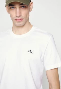 Calvin Klein Jeans MONOGRAM 2 PACK - T-shirt Basique - Black/bright White 18 Calvin Klein Jeans MONOGRAM 2 PACK - T-shirt Basique - Black/bright White -Calvin Klein Elegant Magasin f5214cb5e2b34471bed0efe62f8ce0f4