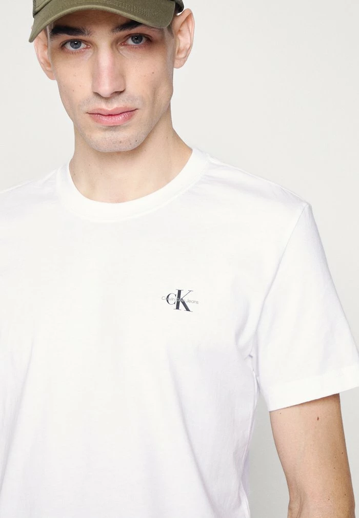 Calvin Klein Jeans MONOGRAM 2 PACK - T-shirt Basique - Black/bright White 9 Calvin Klein Jeans MONOGRAM 2 PACK - T-shirt Basique - Black/bright White – Image 9
