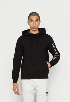Calvin Klein Jeans URBAN GRAPHIC HOODIE - Sweatshirt - Black