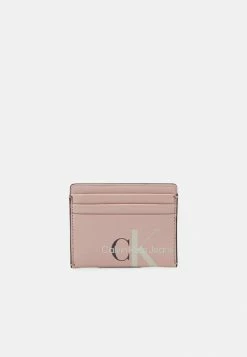 Calvin Klein Jeans SCULPTED MONO CARDHOLDER - Portefeuille - Pale Conch Shell