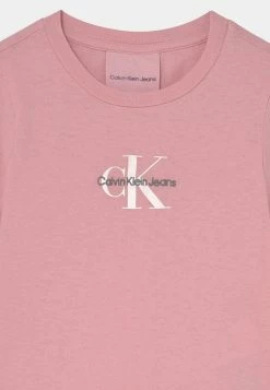 Calvin Klein Jeans SLIM FIT TEE - T-shirt Imprimé - Light Pink -Calvin Klein Elegant Magasin f642cb0dc2a04758a1c4d6b15b3a3e98