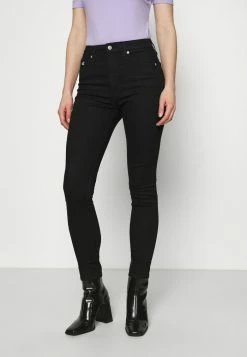 Calvin Klein Jeans HIGH RISE ANKLE - Jeans Skinny - Denim Black -Calvin Klein Elegant Magasin f78b3a271d984c73a6f7f54bccfe154a
