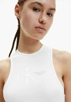 Calvin Klein Jeans Débardeur - Bright White -Calvin Klein Elegant Magasin f918a152695e447ca7b2904f4d19416a