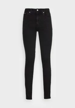 Calvin Klein Jeans HIGH RISE SKINNY - Jeans Skinny - Denim Dark 8 Calvin Klein Jeans HIGH RISE SKINNY - Jeans Skinny - Denim Dark -Calvin Klein Elegant Magasin f96e09927a084486bc1532bfc7682f4d