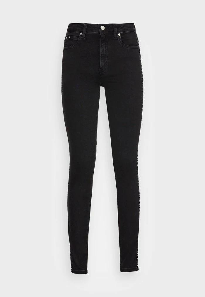 Calvin Klein Jeans HIGH RISE SKINNY - Jeans Skinny - Denim Dark 4 Calvin Klein Jeans HIGH RISE SKINNY - Jeans Skinny - Denim Dark – Image 4