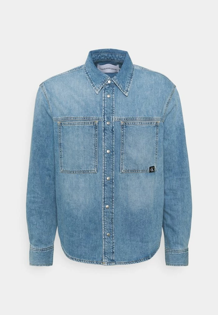 Calvin Klein Jeans LINEAR SHIRT - Chemise - Denim Medium 4 Calvin Klein Jeans LINEAR SHIRT - Chemise - Denim Medium – Image 4