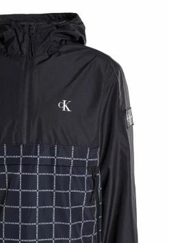 Calvin Klein Jeans TECHNICAL POP OVER - Veste Coupe-vent - Ck Black -Calvin Klein Elegant Magasin faa0c09589124060ba030985e53477c7