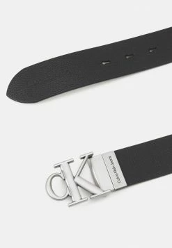 Calvin Klein Jeans MONO HARDWARE BELT - Ceinture - Black/bright White -Calvin Klein Elegant Magasin faafb8496b7048b0a5cf54aea33bdf79