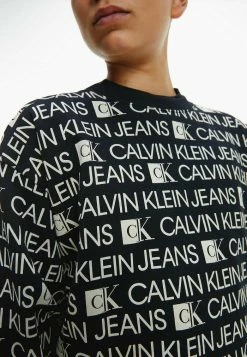 Calvin Klein Jeans Sweatshirt - Black -Calvin Klein Elegant Magasin fbcd3ff4de76463382f00dd7de3d8b77