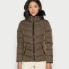Calvin Klein Jeans SHORT FITTED PUFFER - Doudoune - Black Olive