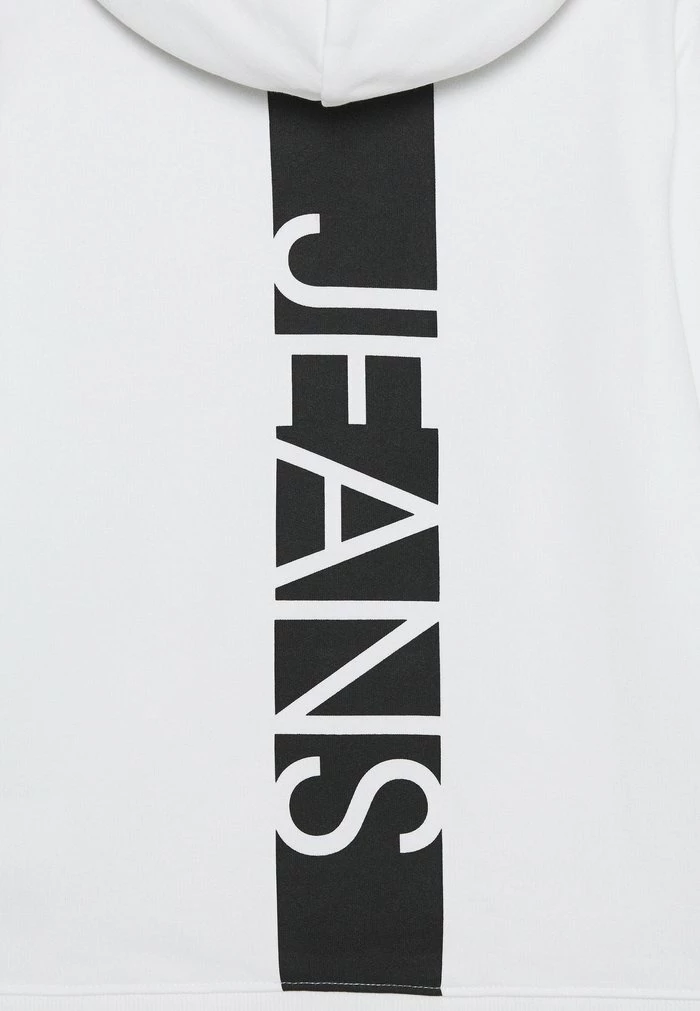 Calvin Klein Jeans HERO LOGO HOODIE - Sweat à Capuche - White 3 Calvin Klein Jeans HERO LOGO HOODIE - Sweat à Capuche - White – Image 3