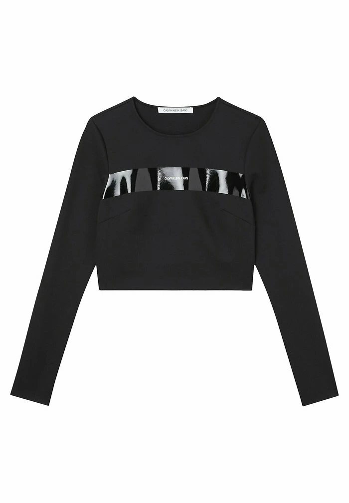 Calvin Klein Jeans MILANO - T-shirt à Manches Longues - Ck Black 4 Calvin Klein Jeans MILANO - T-shirt à Manches Longues - Ck Black – Image 4